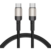 TECH-PROTECT ULTRABOOST EVO TYPE-C CABLE PD100W/5A 100CM TITANIUM (5906203690633)