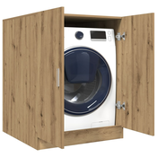 vidaXL omara za pralni stroj artisan hrast 70,5x71,5x91,5 cm