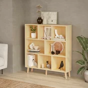HANAH HOME Polica za knjige Bristol Maple