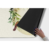 tulup.si Predpražnik Kompozicijske rože ptice 150x100 cm