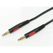 3,5 mm vtičnica - 3,5 mm vtičnica kabel 5 m Prolink Classic