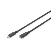 DIGITUS SuperSpeed UHD 4K 3.1 Gen2 USB Type-C produžni kabel 2 m AK-300210-020-S