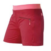 Karibu Ženske pohodne kratke hlače SPEED Rdeča