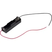 TRU COMPONENTS Držalo za baterije 1x Mignon (AA) kabel TRU COMPONENTS BH-311-1A, (20635981)