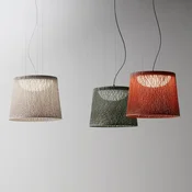 Vibia LED zunanja viseča svetilka WIND, zelena, 48 x 60 cm, 927 - Dizajn - Kovina