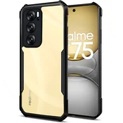 Overboard Ovitek za Realme 14X/Realme C75, hibridni, odporen proti padcu, črn
