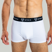 STRIX Moške spodnje hlače Essential Trunks 2Pack White