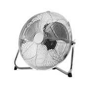 Podni ventilator 35 cm, 3 brzine, hrom, 70 W