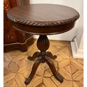 Casa Padrino baroque side table dark brown - Handmade solid wood table in the baroque style - Baroque Living Room Furniture - Noble & Magnificent