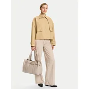 Calvin Klein Ročna torba Buckle Medium Tote LV04F3294G Écru