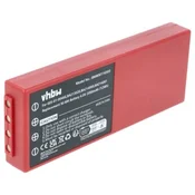 Baterija za HBC Radiomatic BA210040/BA211060, rdeča, 2000 mAh