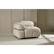 Venture Design Modularni kotna sedežna garnitura desna 95x70x95 cm bež