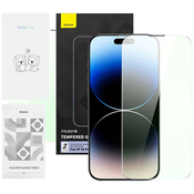 Privacy Protection Tempered Glass Baseus Crystal Series iPhone 14 Pro