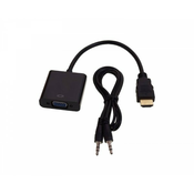 Fast Asia Adapter-konvertor HDMI na VGA+Micro+Audio (m/ž)
