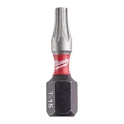 Milwaukee Udarni bitovi TX SHOCKWAVE ojacani 1/4 Gen II TX15 25 mm 25/1