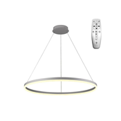 LED Zatemnitveni lestenec na vrvici LED/55W/230V 3000-6500K + Daljinski upravljalnik