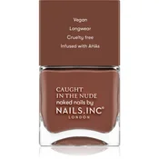 Nails Inc. Caught in the nude lak za nohte odtenek Maledives beach 14 ml