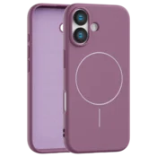 Velvet Touch MagSafe maska za iPhone 16 Plus - Ljubičasta
