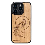 shumee Lesen ovitek Bewood za iPhone 16 Pro, volčji hrast