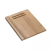 QUADRON Kuhinjsko korito MARC 120 WORKSTATION z dodatki, bel z bakrenimi detajli