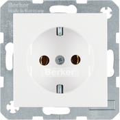 Berker Berker Schuko vtičnica pws z vtičnimi sponkami 47431909, (20859473)