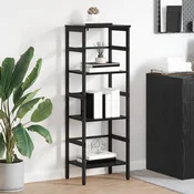 Polica Crni hrast 40 x 29,5 x 115 cm Konstruirano drvo