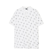 Cropp - Polo majica s printom - white