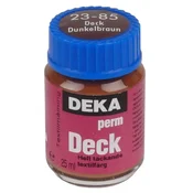 Rayher. Barva za tekstil DEKA Perm Deck 25 ml temno rjava