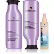 Pureology Hydrate full routine set za sjaj i hidrataciju za sve tipove kose