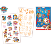 Paw Patrol - tattoo set v 2 listih