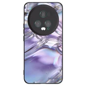 Silikonski črni ovitek za Honor Magic5 Pro - Iridescent bubbles