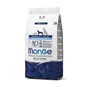 Monge Dog Puppy & Junior Medium piščanec - 3 kg