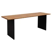 Homestar Klop VALENCIA 120x38x46 cm hrast