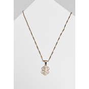 Dollar necklace - gold color