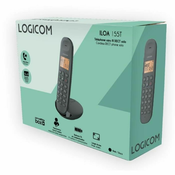 Logicom Telefon Fiksni Logicom DECT ILOA 155T SOLO Črna