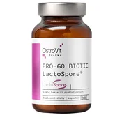 OstroVit Pharma Probiotiki in prebiotiki VEGE, 60 kapsul