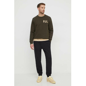 Pepe Jeans Majica Richard  kit / temno zelena / bela