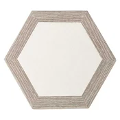 Inwood Hexagon Taupe 25.8x29cm