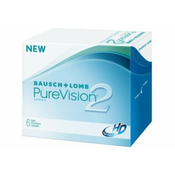 BAUSCH&LOMB kontaktne leče PUREVISION 2HD, 6 leč