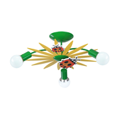 LUXERA 28033 - Decije plafonsko svetlo QUETT 3xE27/40W/230V