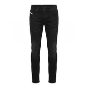 DIESEL Kavbojke TROXER črn denim
