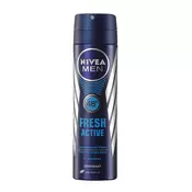 Nivea Men Fresh Active 48h dezodorans u spreju bez aluminija 150 ml za muškarce
