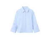 MANGO Bluza RUA opal/nebeško modra