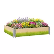 Aga Dvignjena greda 120x80x40 cm Trava