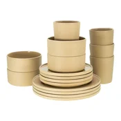 Creatable Kombinirani Servis Futuro Sand, 16-Delni