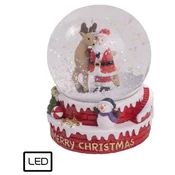 Viter novogodišnja vod. kugla merry christmas h8,5 cm ( 047467 )