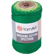 Yarn Art Macrame Cotton Spectrum 225 m 1322 Brown Green Vrvica
