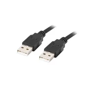 Lanberg USB-A M/M 2.0 kabel 1,8 m, črn
