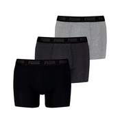 Puma Moške spodnjice Boxer Basic 3 pak Siva