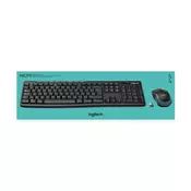 Logitech MK270 tipkovnica RF bežicni QWERTZ Njemacki Crno